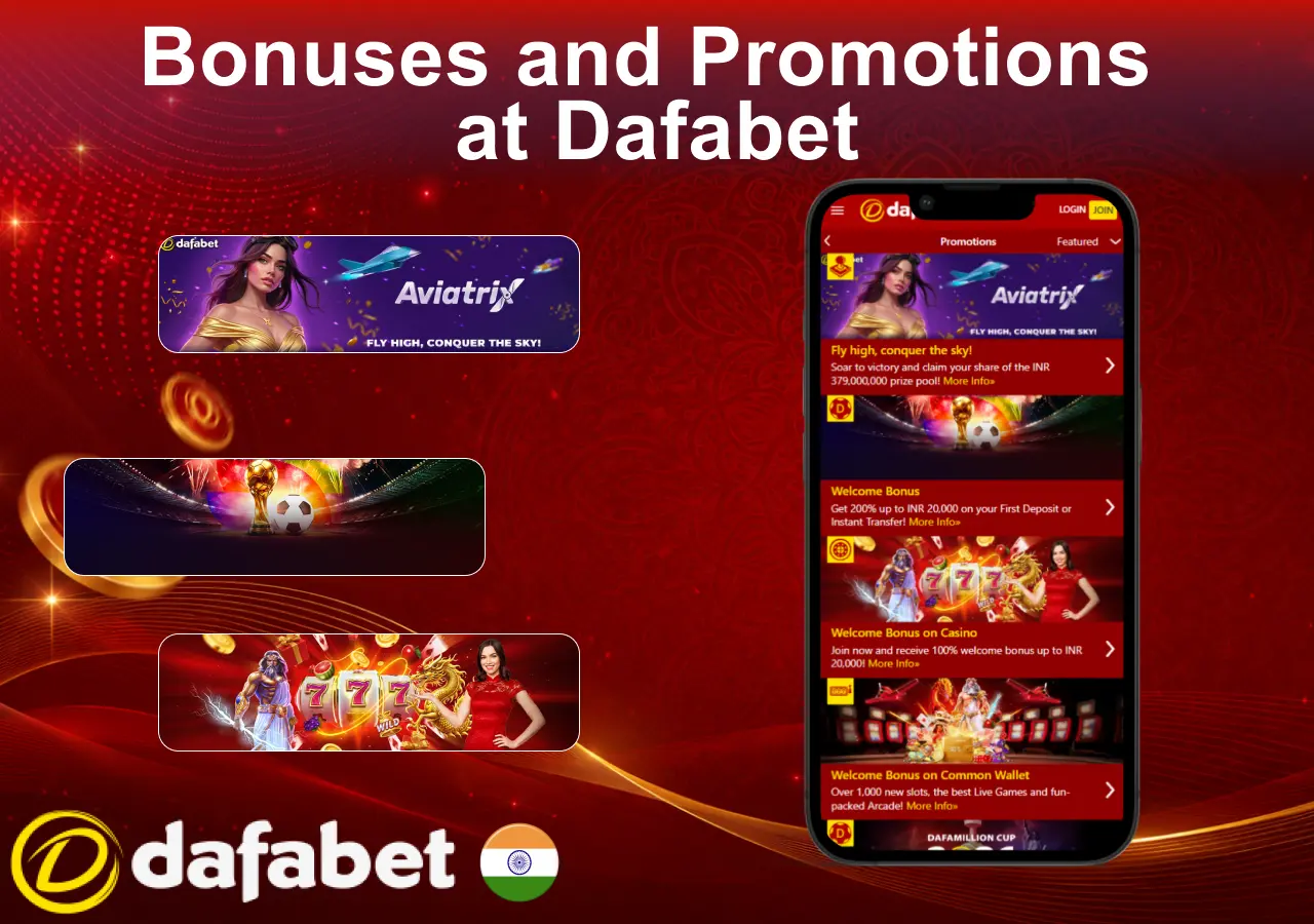 bonuses and promotions for Indian players